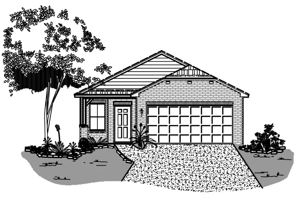 Plan 1378 elevation