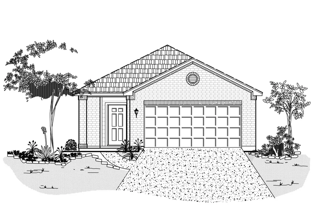 Plan 1505 elevation