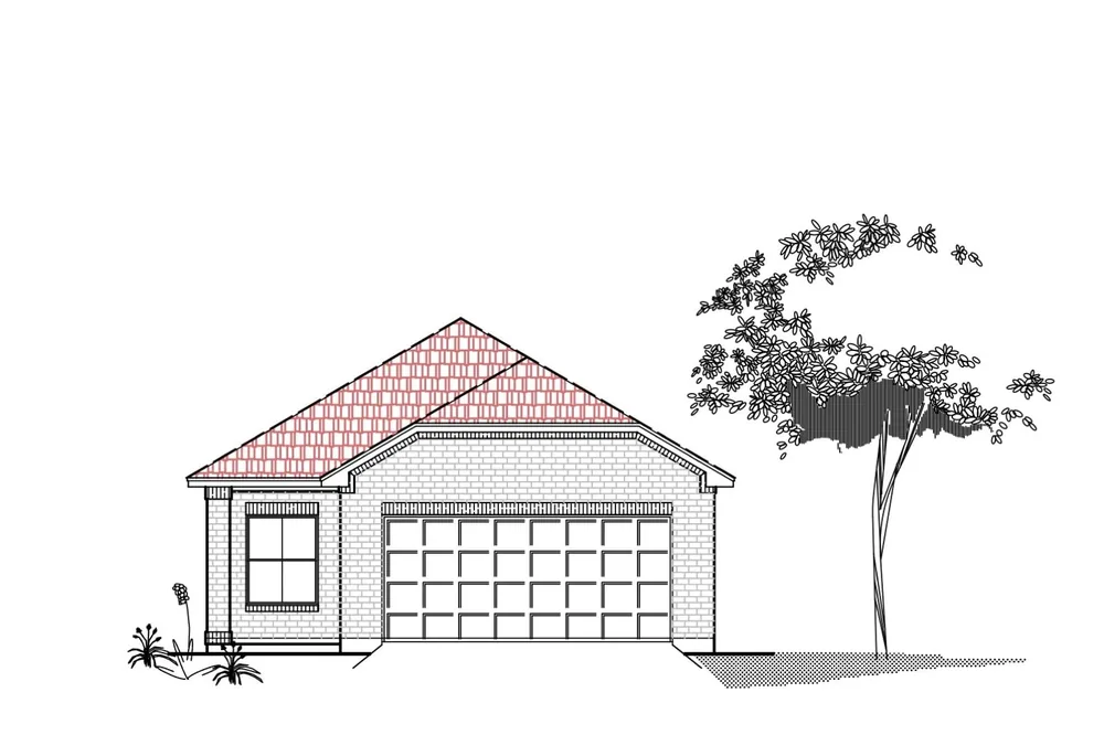 Plan 1616 elevation