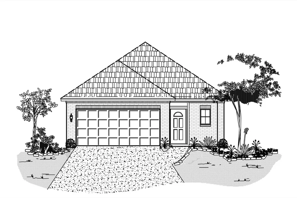 Plan 1784 elevation