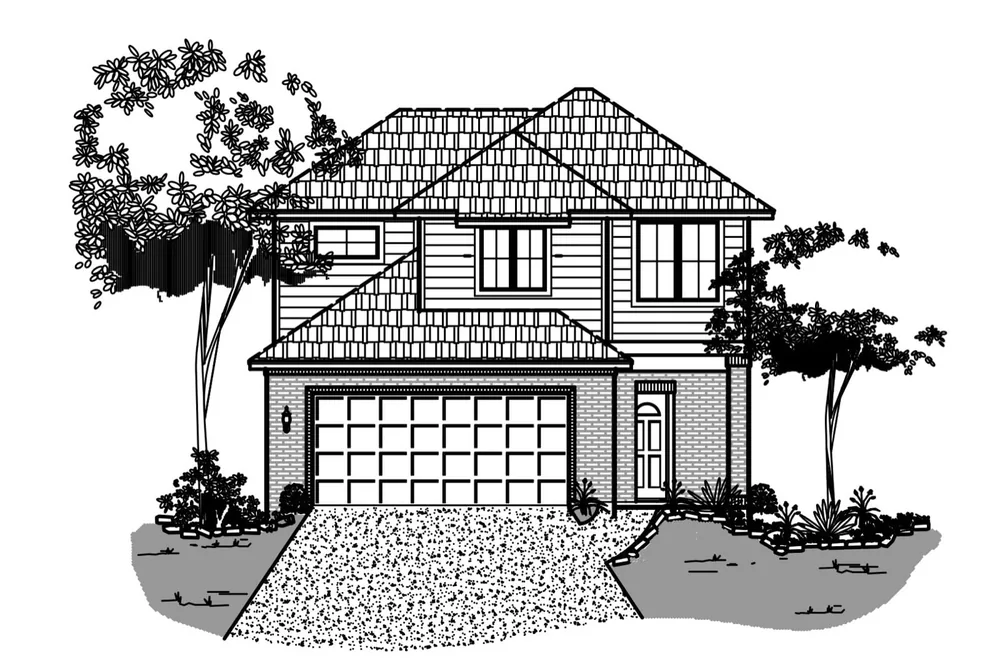 Plan 2102 elevation